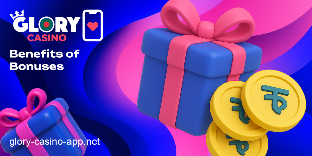 Glory Casino bonus benefits mobile