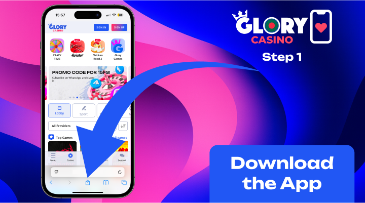 Glory Casino Aviator app download