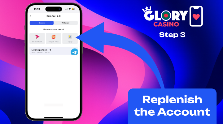 Glory Casino Aviator deposit guide