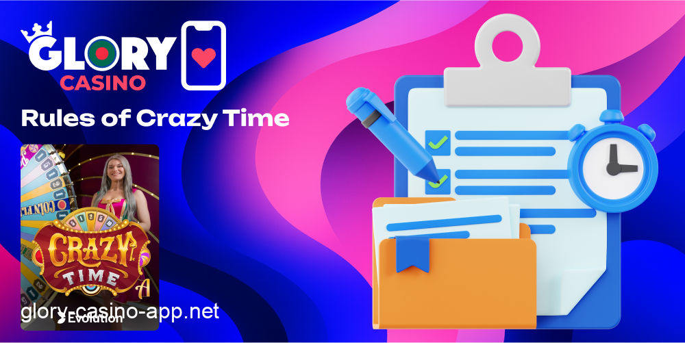 Glory Casino Crazy Time rules
