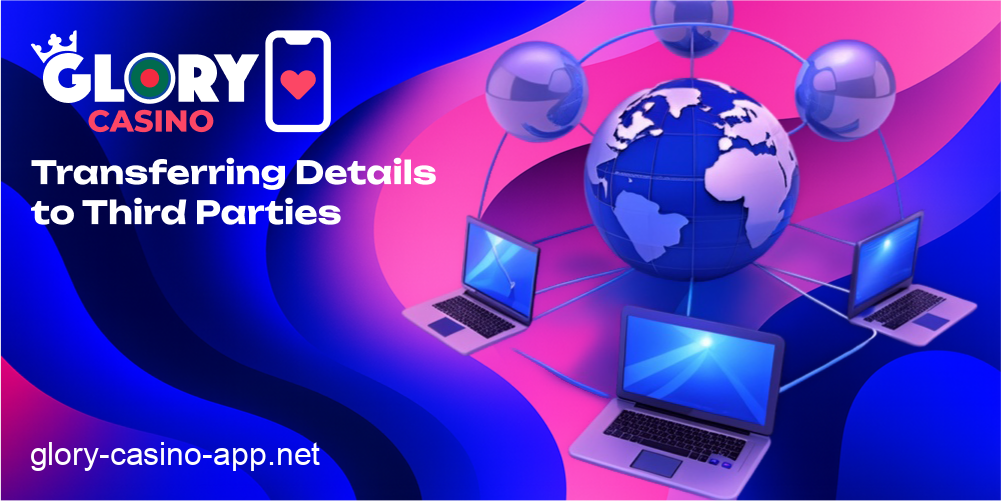 Glory Casino data third parties